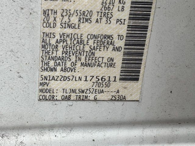 2020 Nissan Murano Platinum