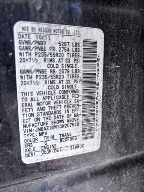 2012 Nissan Murano LE